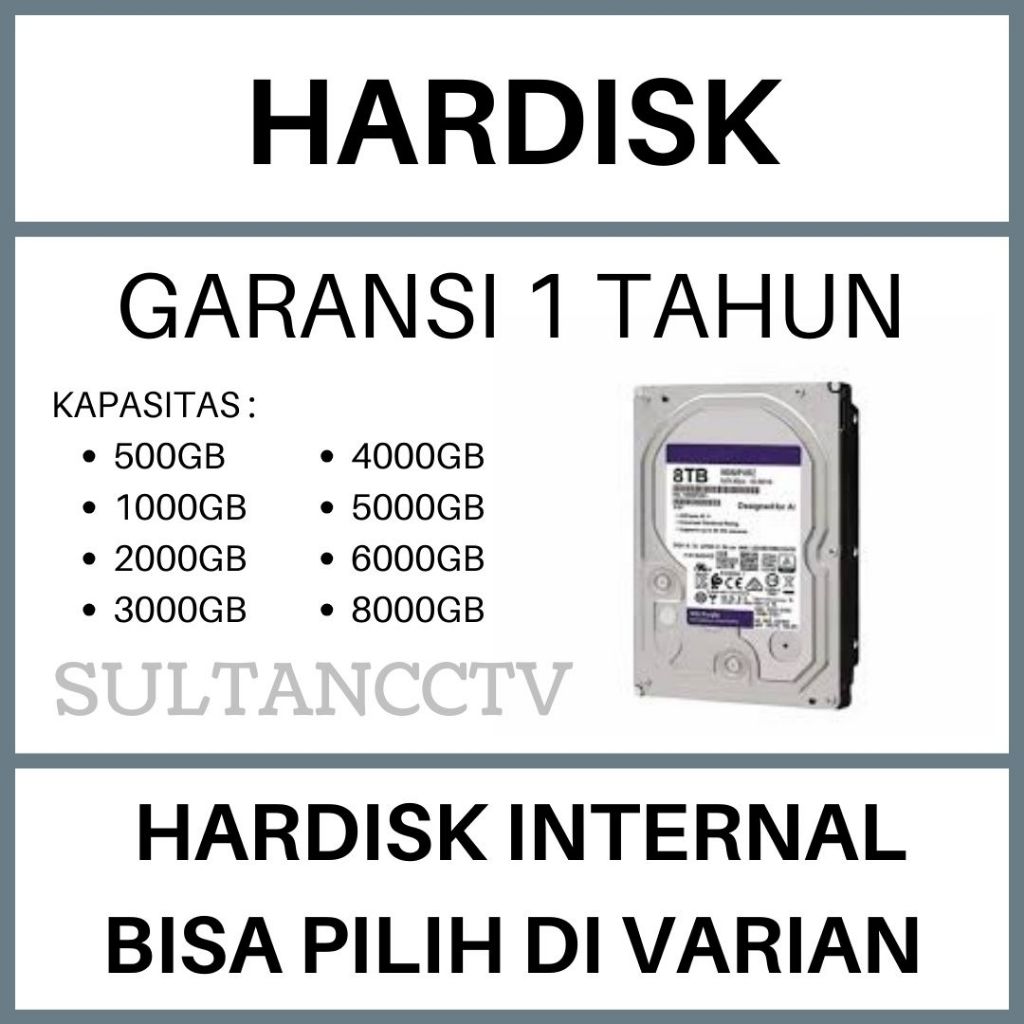 Hardisk Internal CCTV