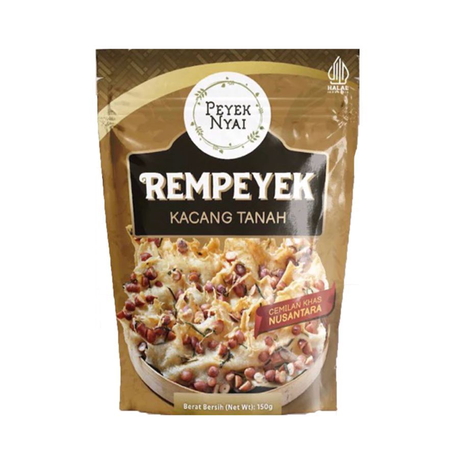 

Peyek Nyai Rempeyek Kacang Tanah 120gram