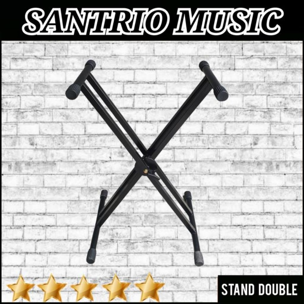 Stand Double Keyboard - Piano - Stand Keyboard Double - Stand Piano
