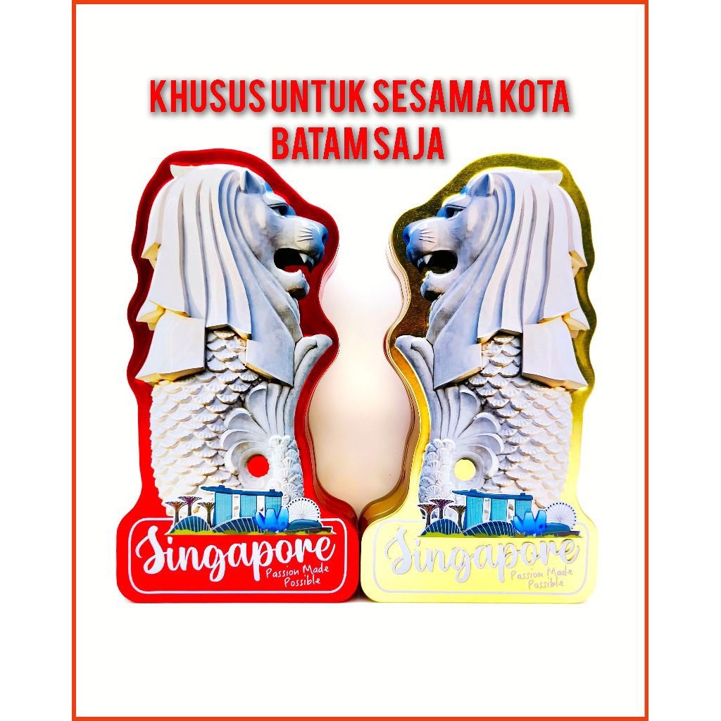 

Alessio Merlion Tin Almond Chocolate 180 gram