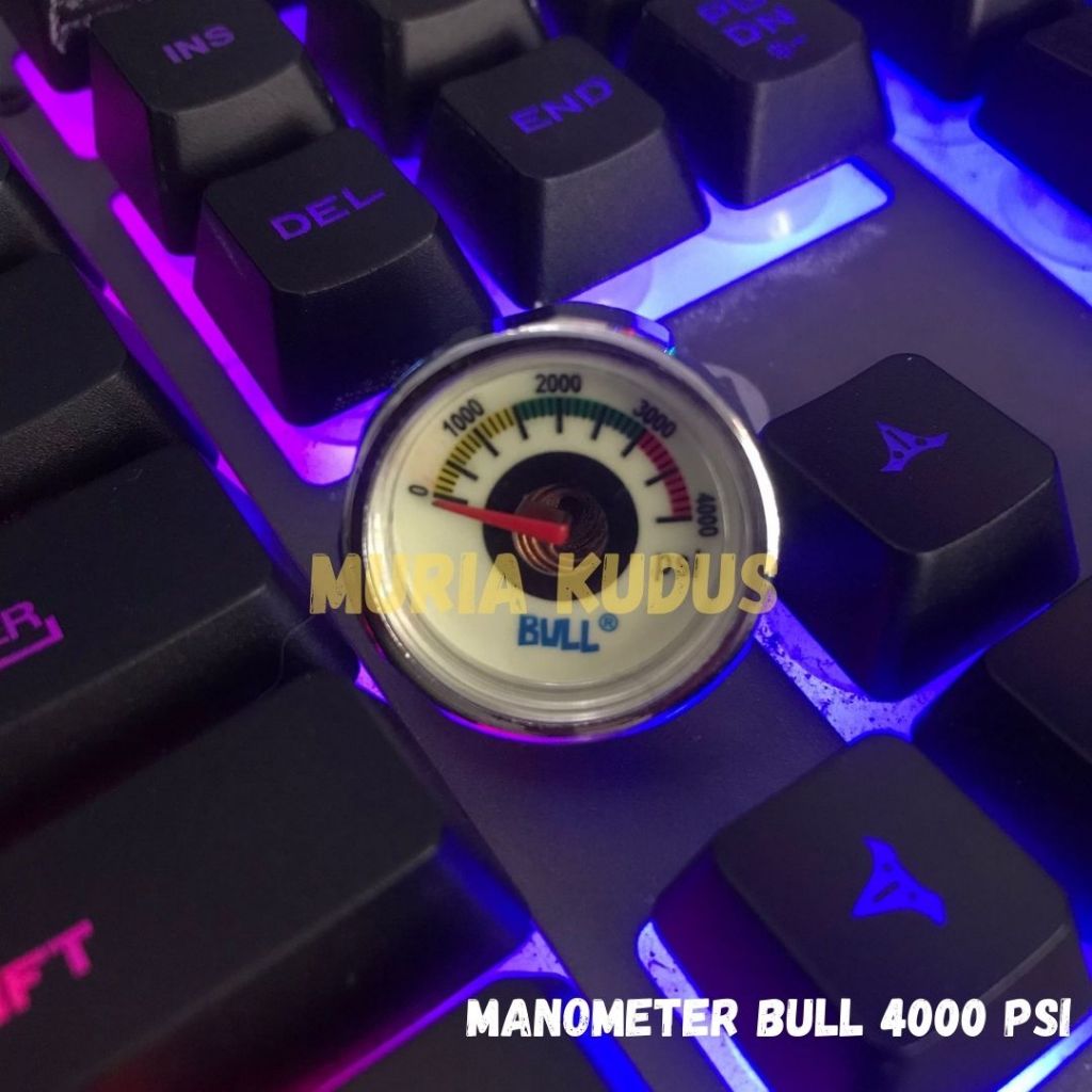 Manometer bull - mano meter 4000psi
