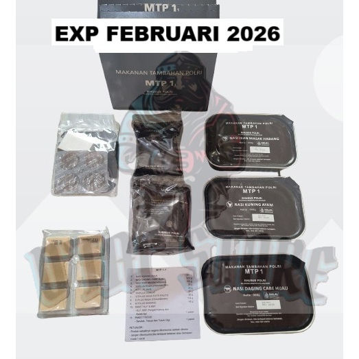 

Makanan tambahan Polri & TNI sereal nasi padat susu padat