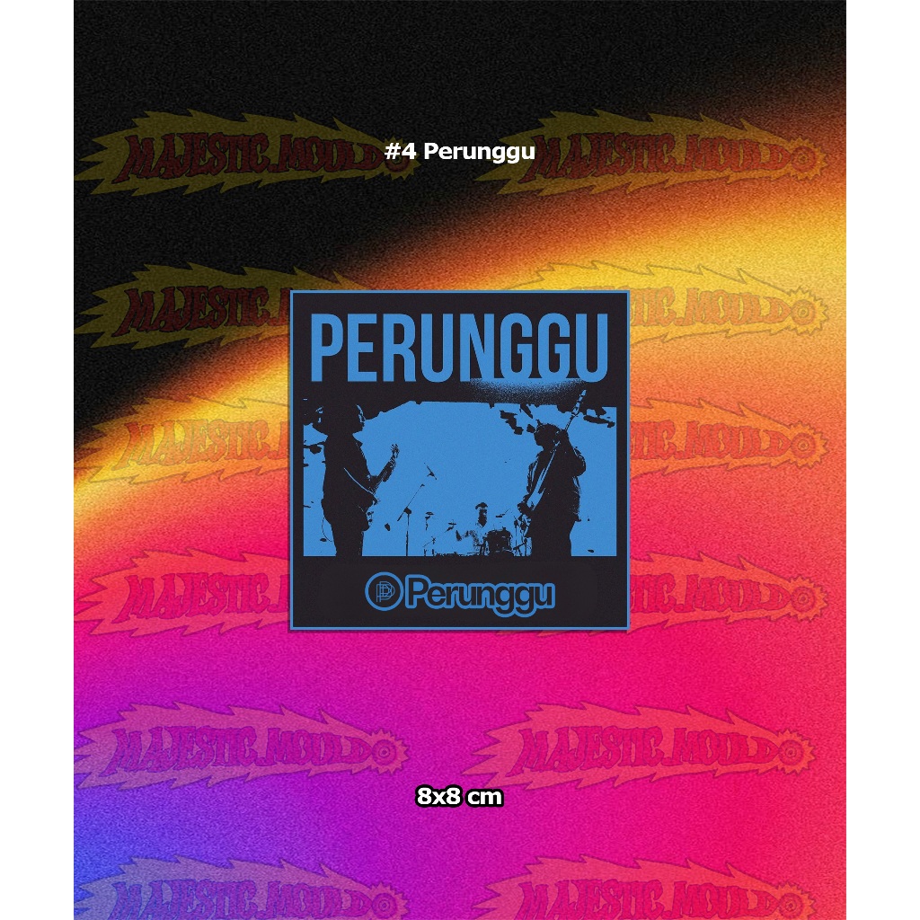 

#4 Perunggu – Stiker Band Vinyl Glossy | Tahan Air & Luntur (Laptop/Helm/Tumbler/dan media lainnya)