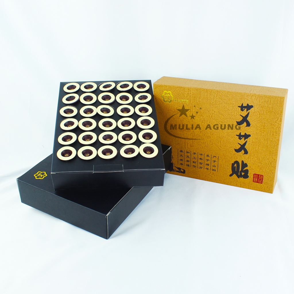 Moxa Tempel Moksa Mini Stick Moksa Tempel Mini Batang dudukan utk akupuntur moksibusi moxibustion