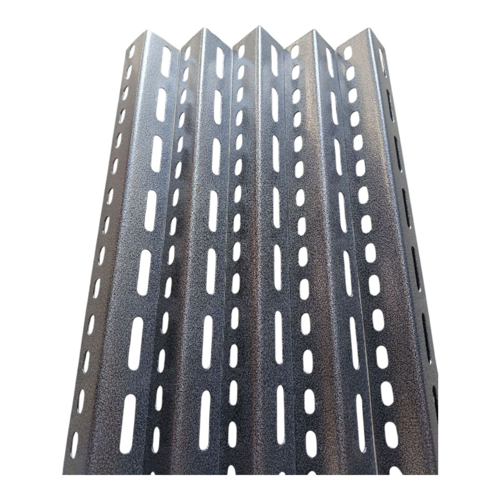 Besi Siku Lubang Bahan Rak Tebal 36x36x1.2mm Panjang 20 /100cm