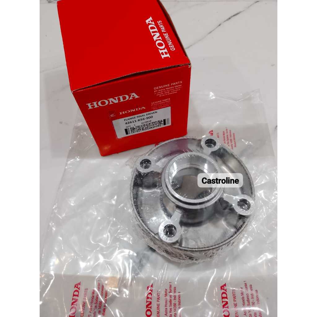 K56 NAP GEAR DUDUKAN BELAKANG FLANGE SUB ASSY FINAL DRIVE GIR MOTOR SONIC 150 R SONIC150 150R
