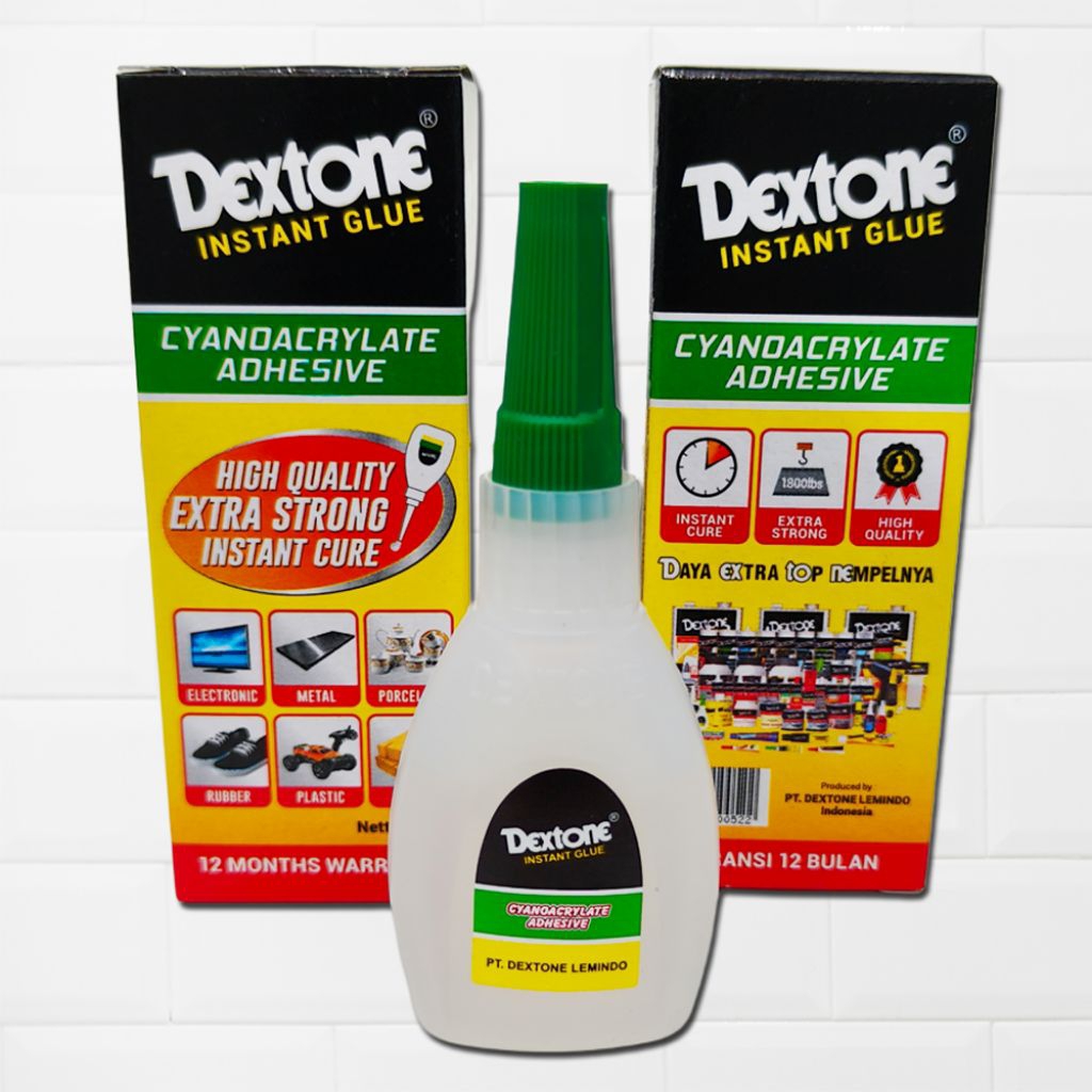 

Lem Dextone - Instant Glue - Lem Korea Serbaguna 15 gram