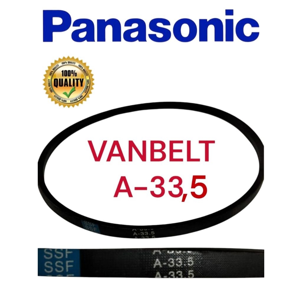 V-Belt / Bando Mesin Cuci Panasonic 2 Tabung 33,5