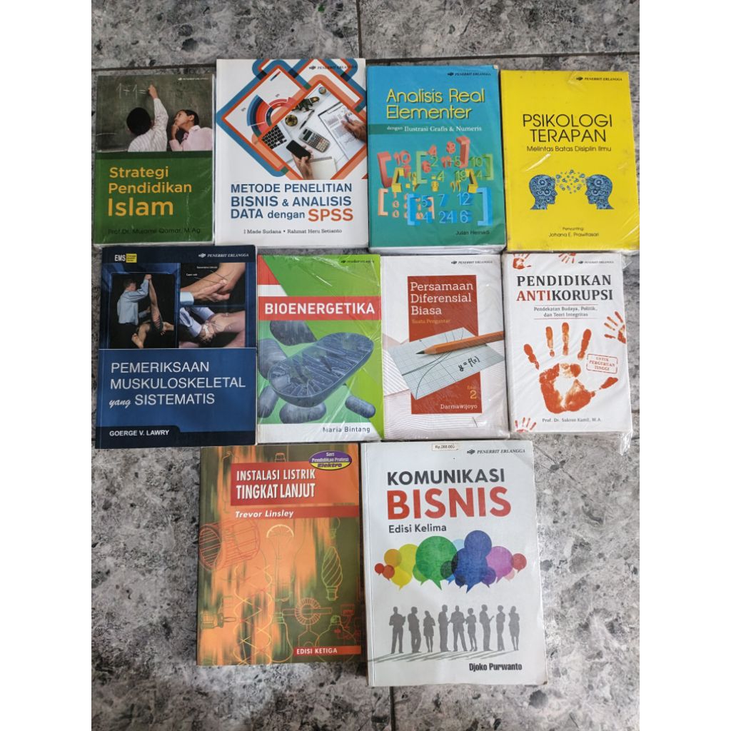 BUKU KULIAH UNTUK MAHASISWA PENERBIT ERLANGGA