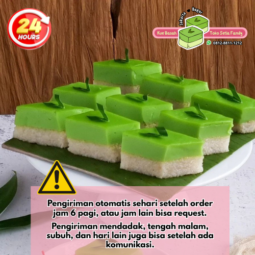 

Kue Basah / Kue Subuh / Kue Talam Srikaya (Fresh dan Murah)