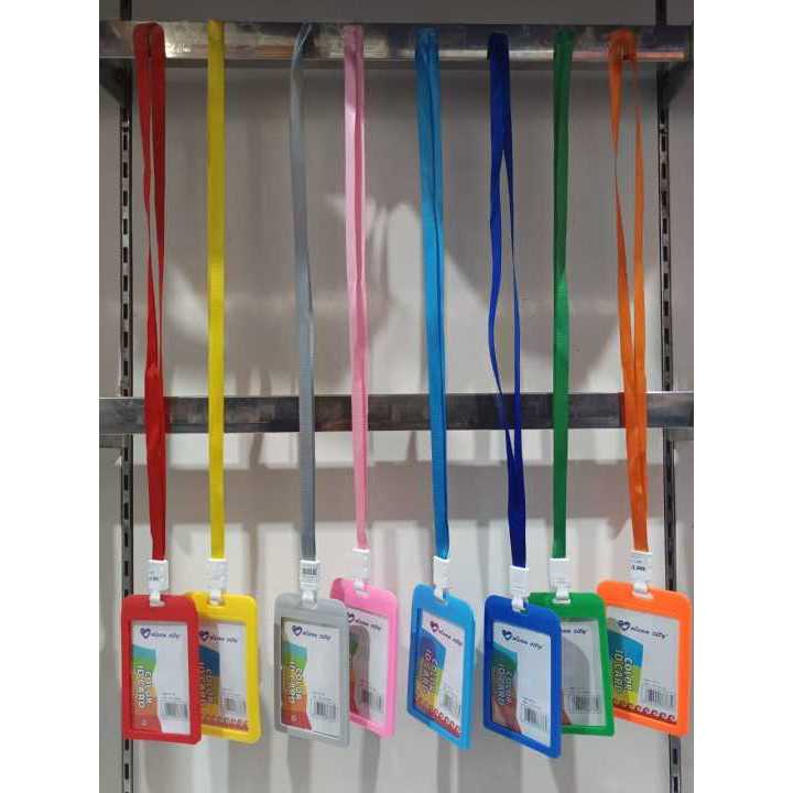 

ID CARD+TALI PLASTIK 1 SISI NT-25 OCI 54X85MM WARNA