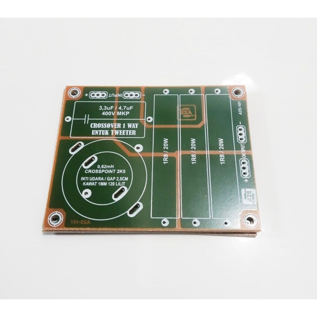 PCB Crossover Pasif 1 Way Crossover Twetter