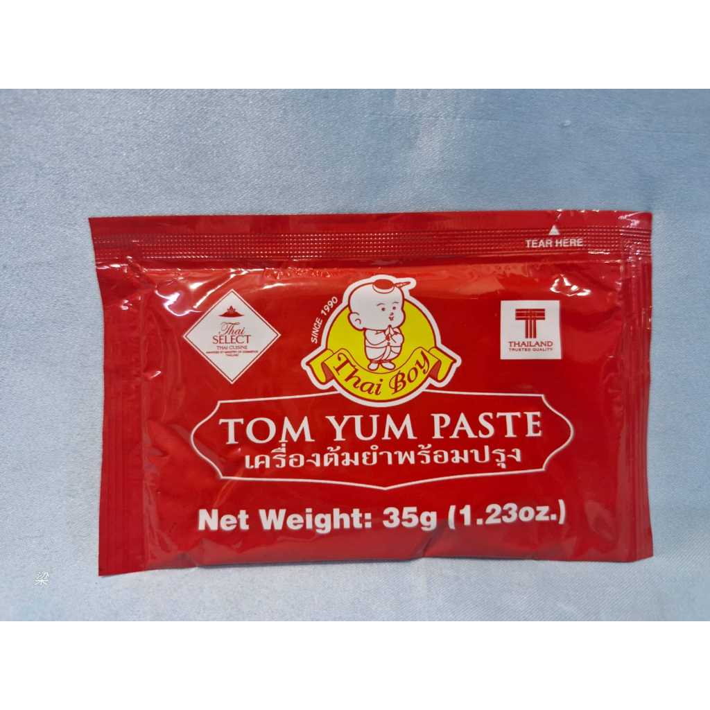 

Thai Boy Tom Yum Soup Paste 35g