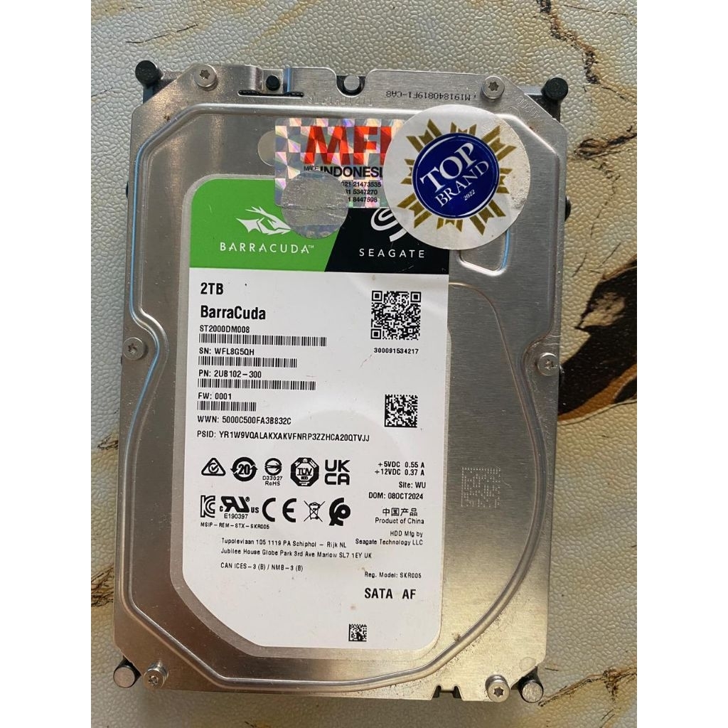 HDD SEAGATE 2TB