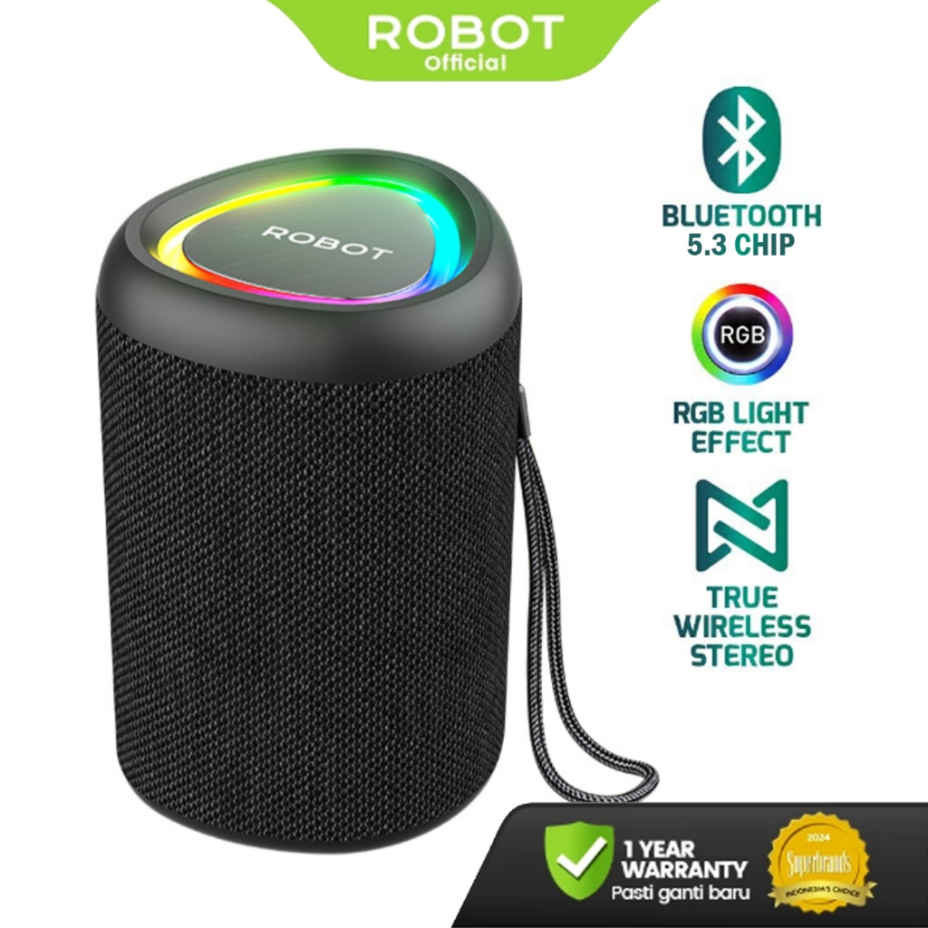 ROBOT Bluetooth Speaker RB120 Speaker Robot RGB