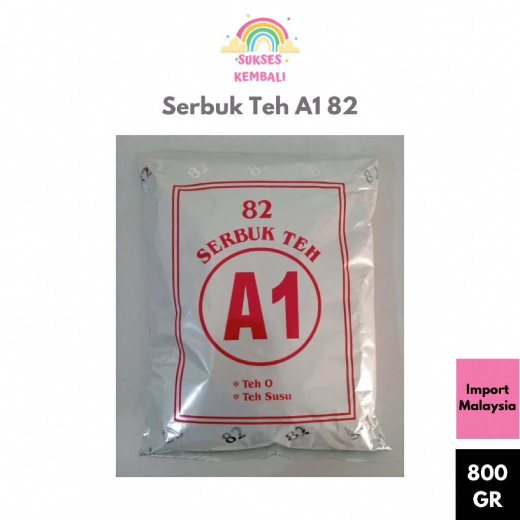 

Serbuk Teh A1 82 Teh Tarik Malaysia Berat 800 GR (Expiry 31 December 2028)