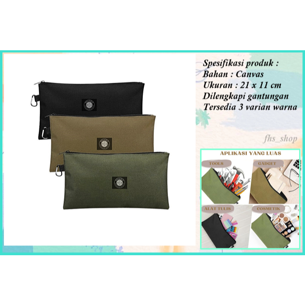 

Tempat Pensil Minimalist Style Kotak Pensil Tempat Pensil Aesthetic Tepak Pensil Simple Color