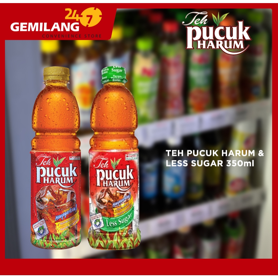 

TEH PUCUK HARUM, LESS SUGAR 350ml
