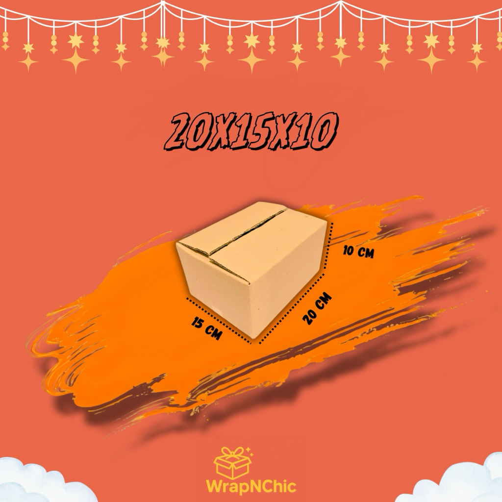 

UKURAN 20x15x10 Box Packing / Box Pengemasan / Dus Packing Aman & Kokoh