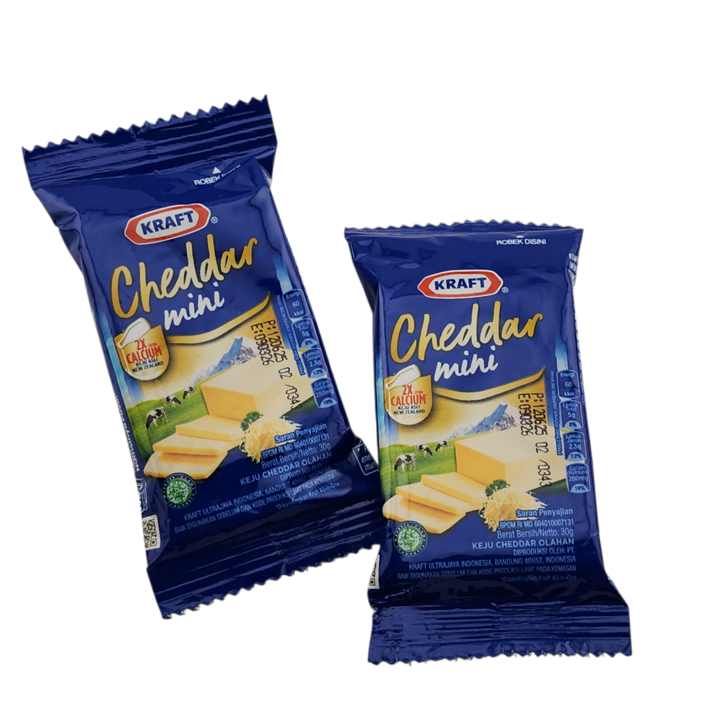 

Kraft Cheddar Mini - Netto 30gr.