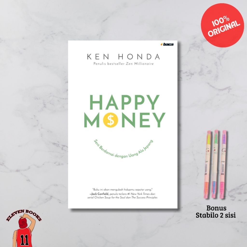 Mr.kasacil - Buku Terjemahan Happy Money - Ken Honda Eleven Books