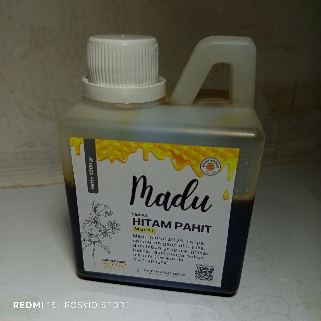 

Madu Hutan Hitam Pahit Murni 100% Tanpa Campuran (Bukan Herbal)