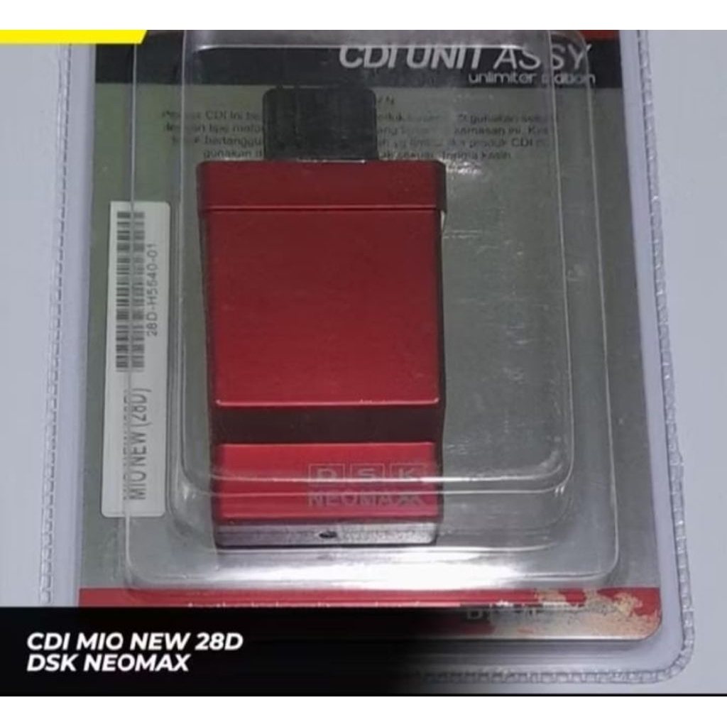 CDI Racing Mio New 28D DSK Neomax – CDI Motor Matic Racing Mio Sporty/J/Soul/GT