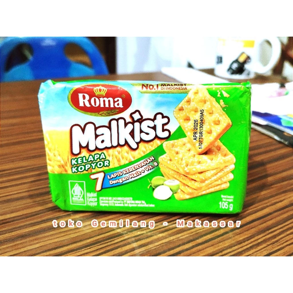 

Roma malkist kelapa kopyor 105 gr