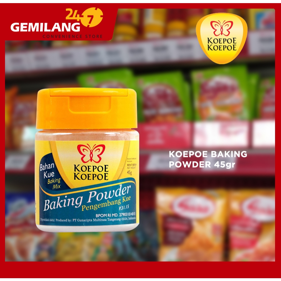 

KOEPOE BAKING POWDER 45gr
