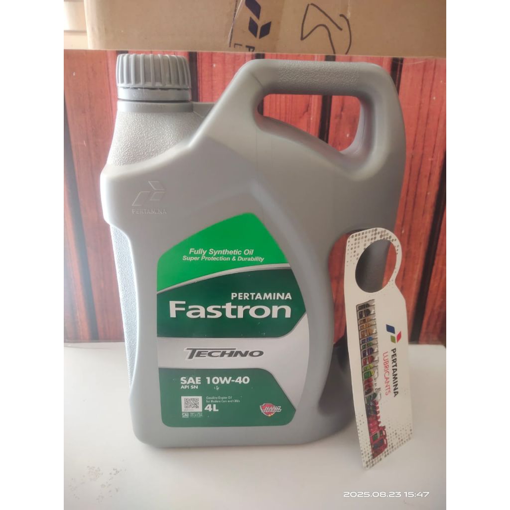 OLI OIL FASTRON TECHNO 4LITER KEMASAN GALON