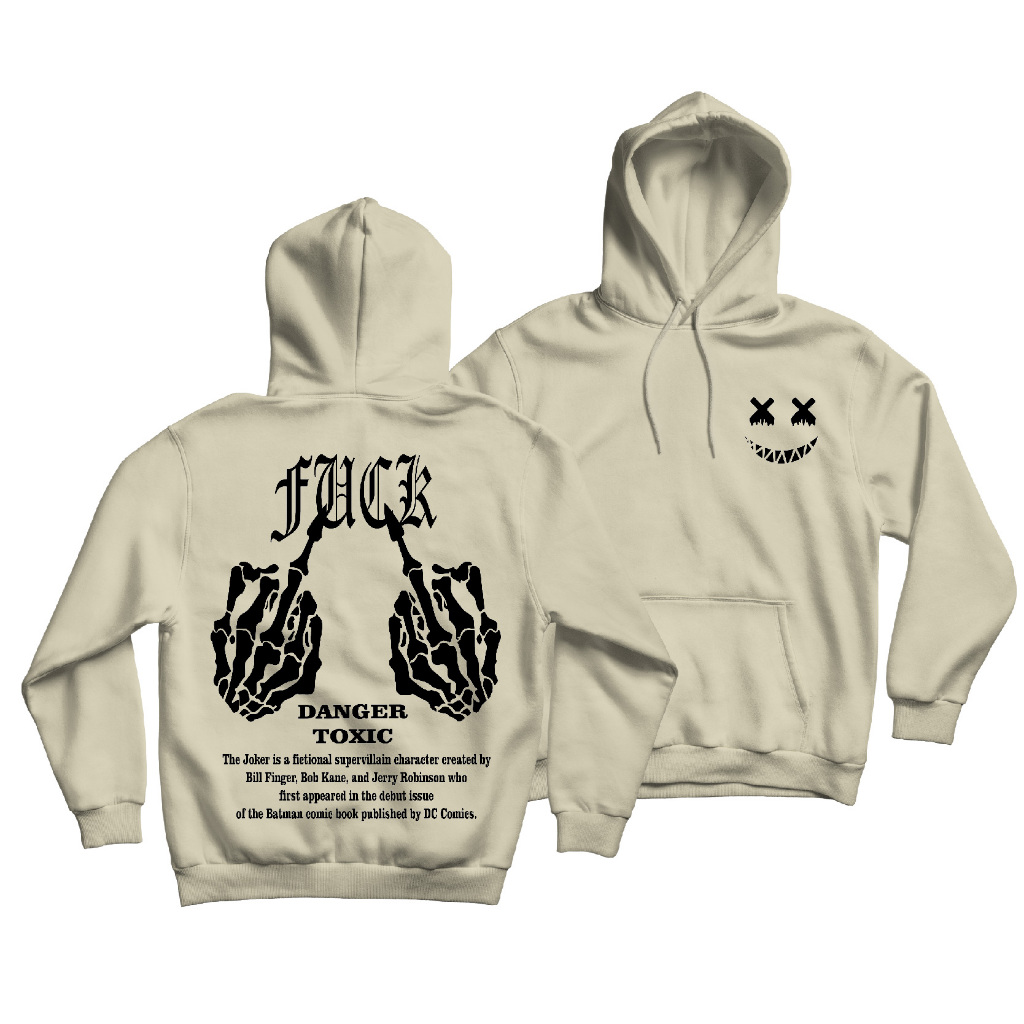 FENJACK Hoodie Jumper JOKER (Sablon) M -XXL (Pria & Wanita)