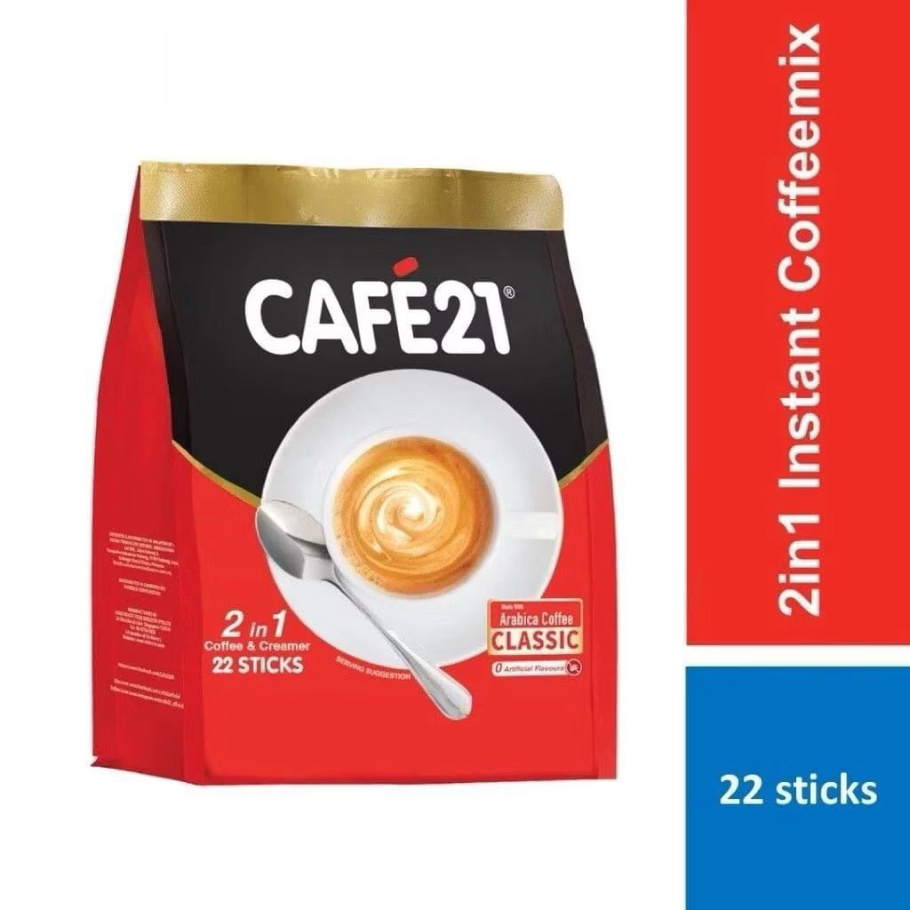 

Cafe21 Coffee 2in1 Coffee&Creamer 22sticks