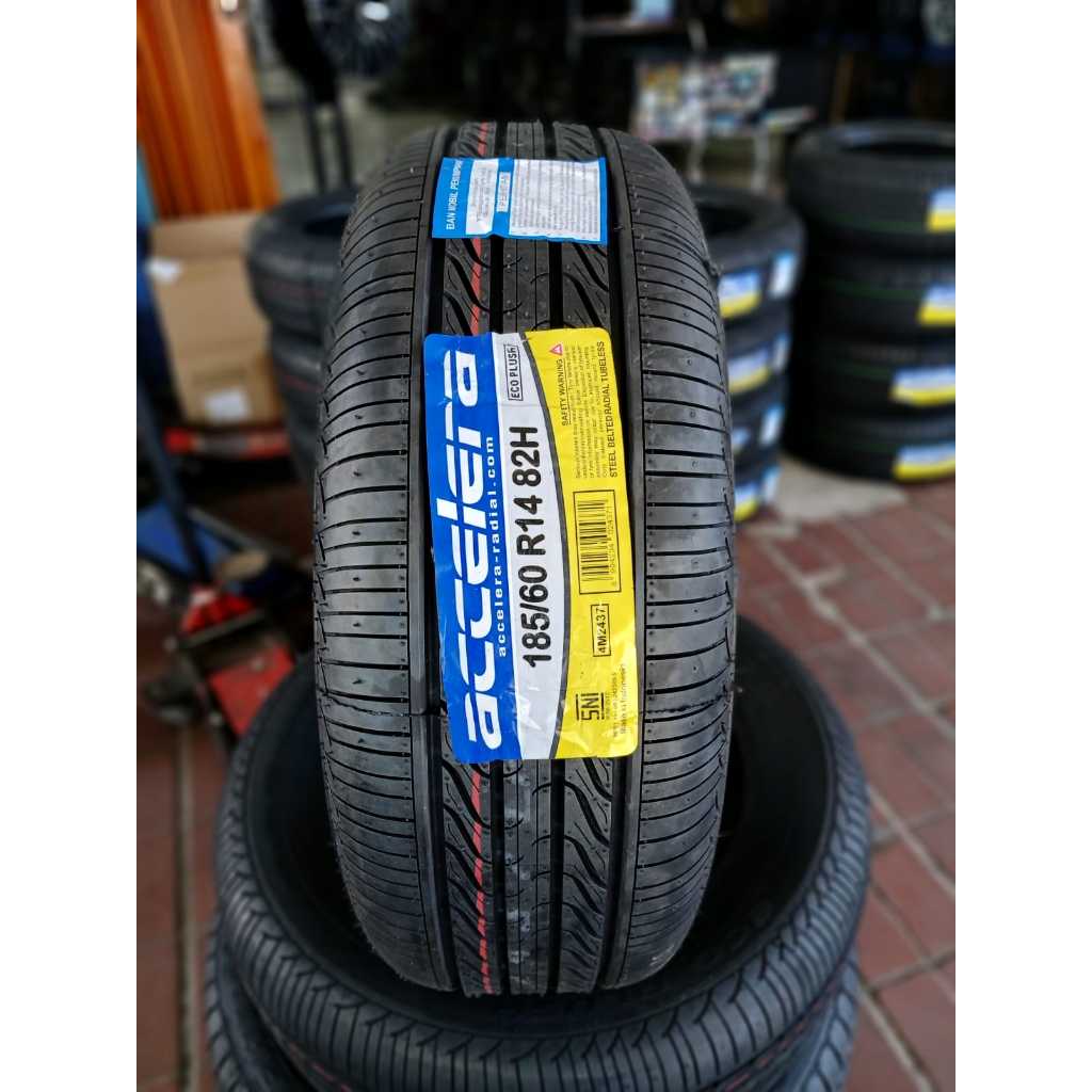 ban mobil ukuran 185 60 r14 accelera ecoplus prosuksi terbaru ban 185/60 r14 murah berkualitas