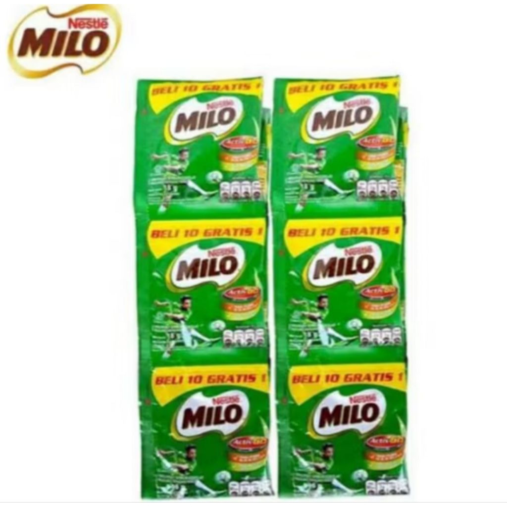

MILO SACHET 22 GR 10'S (1 RENCENG)