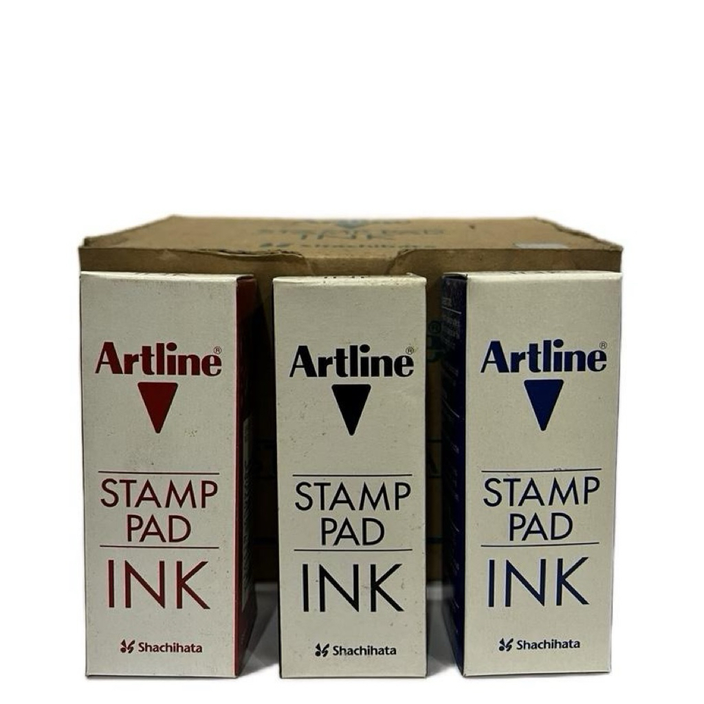 

Artline Ink Stamp Pad / Tinta Stampel Artline 50Ml Hitam/Merah/Biru