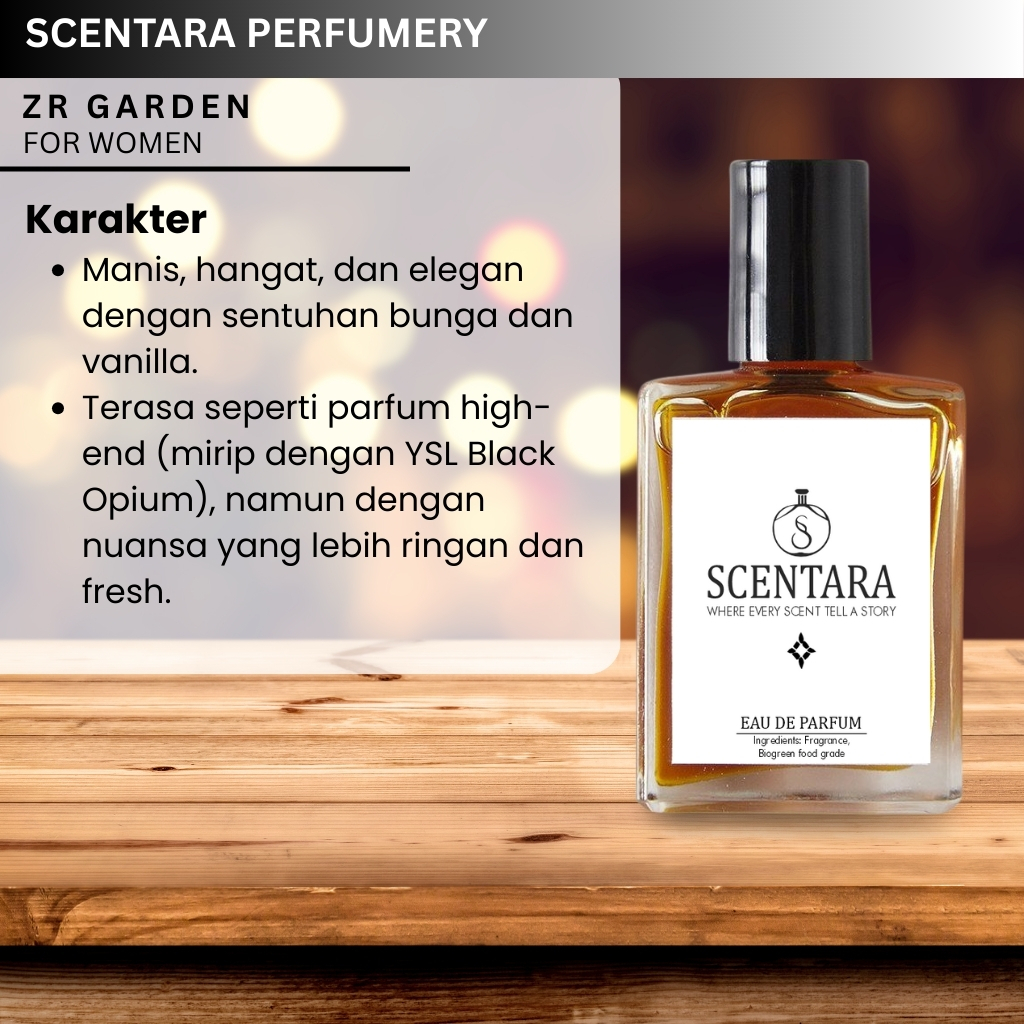 Parfum Wanita Zara Gardenia Parfume Cewek - Perfume Zara Gardenia Manis Elegan Tahan Lama