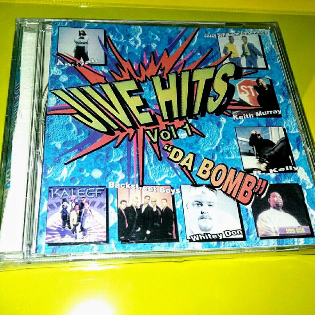 CD Jive Hits Vol. 1 Da Bomb - R Kelly La Ganz Keith Murray Smooth Backstreet Boys KRS-One The Click 