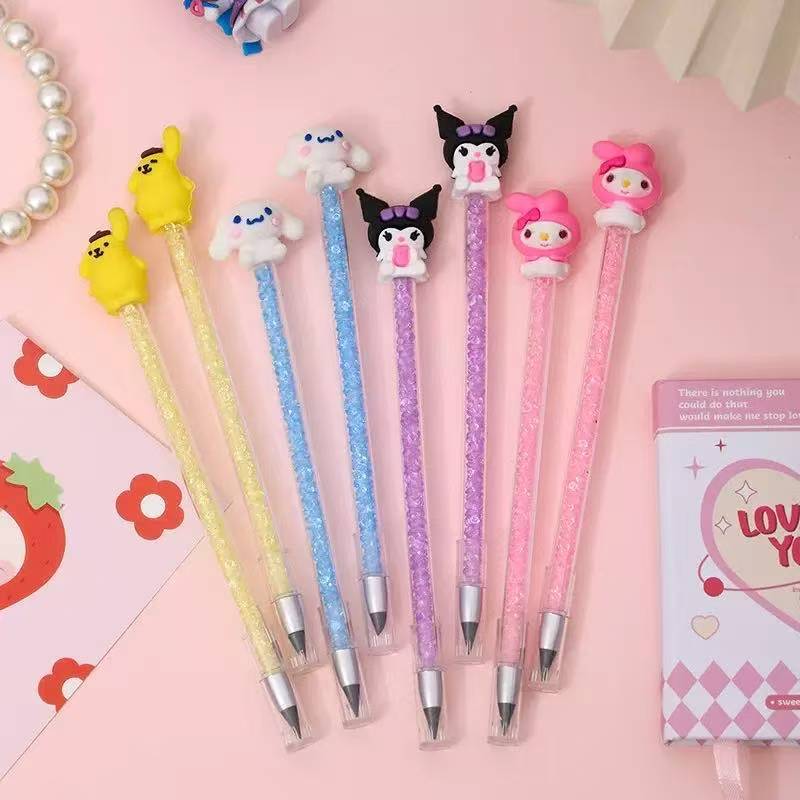 

Luckin Pulpen Tinta Dengan Motif Air Gliter / Pena Air Gliter Karakter Lucu / Gel Pen Gliter Pasir