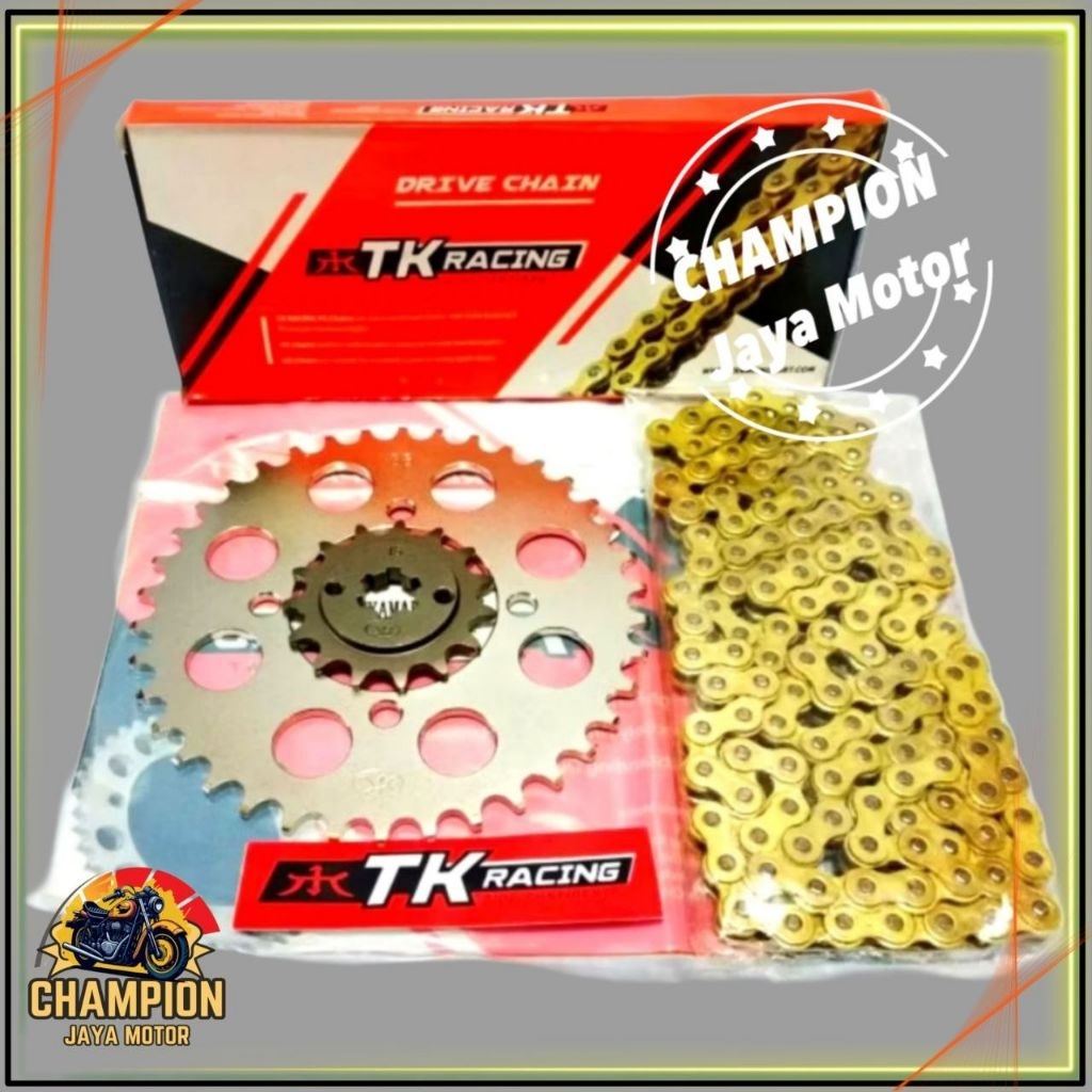 GEAR GIR SET 415 TK RACING RX KING F1ZR VEGA JUPITER Z JUPITER MX OLD NEW GIR SET RX KING F1ZR JUPIT