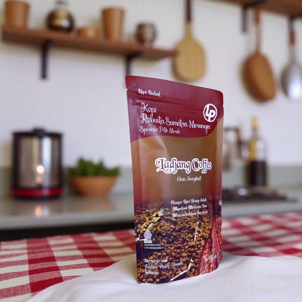 KOPI JANGKAT LADJANG COFFE KOPI MERANGIN JAMBI KOPI BUBUK ROBUSTA