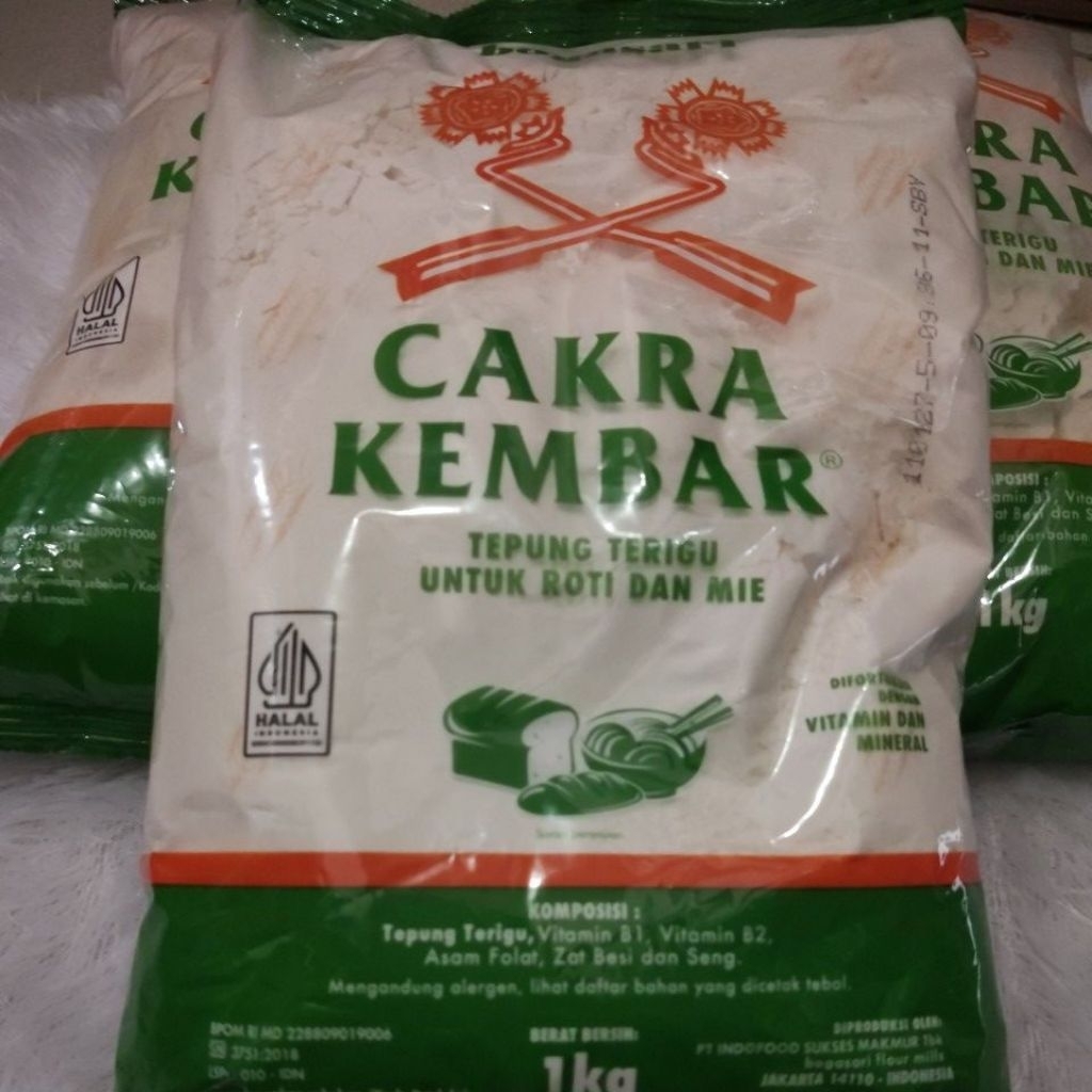 

TEPUNG TERIGU CAKRA KEMBAR BOGASARI 1KG