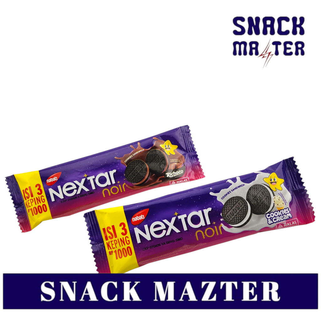 

Nextar Noir Biskuit Sandwich - Netto 28.5 gr