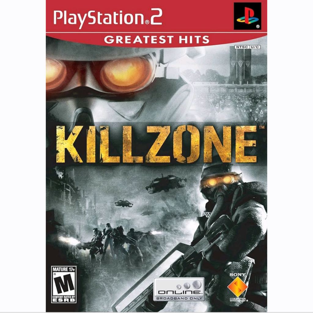 Kaset DVD Game Killzone - Kaset game ps 2 - Kaset game ps2 original - Kaset DVD Game ps2 - Kaset Pla