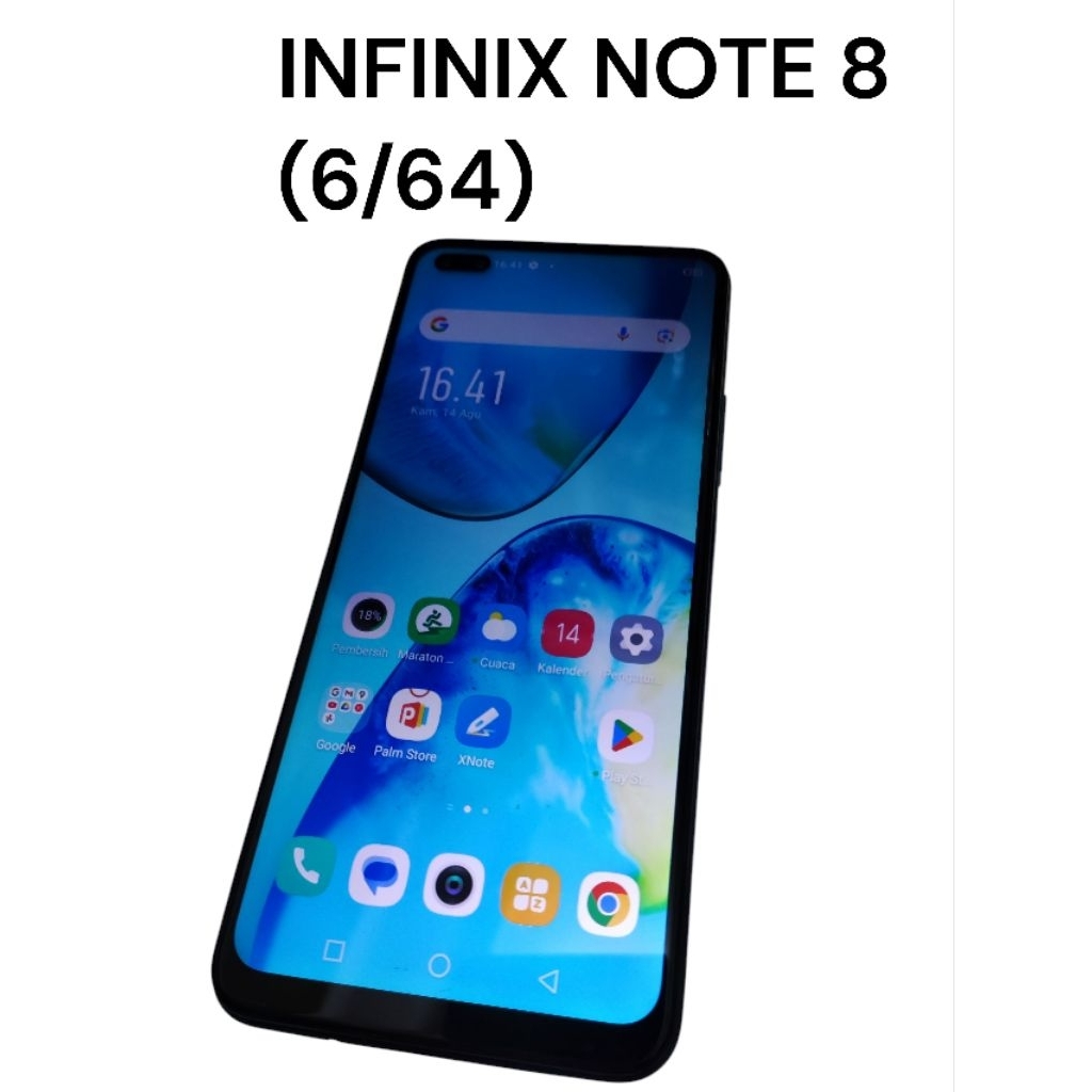 handphone seken / second Infinix note 8 (6/64) hp gadget android tablet
