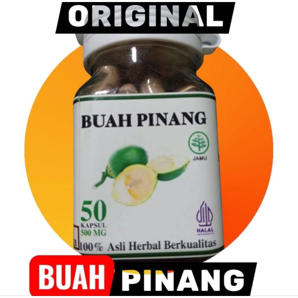 

Buah pinang Herbal Original isi 50.pcs.