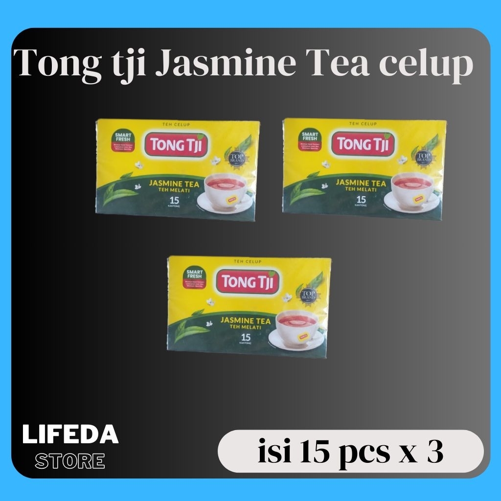 TONG TJI jasmine tea 15 Kantung Celup