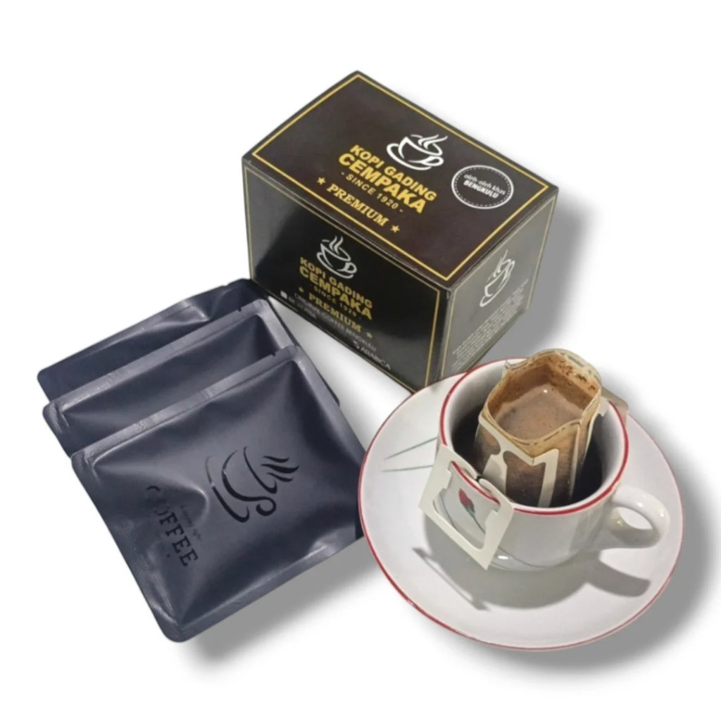 

KOPI DRIP PREMIUM ARABIKA - 5PCS - KOPI GADING CEMPAKA - ASLI BENGKULU