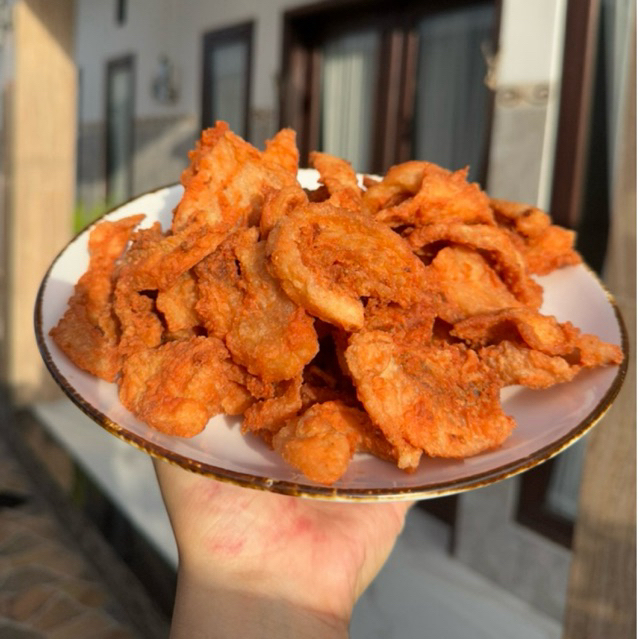 

Gorengan Samcan/ Samcan Krispi / Keripik Samcan Khas Bali