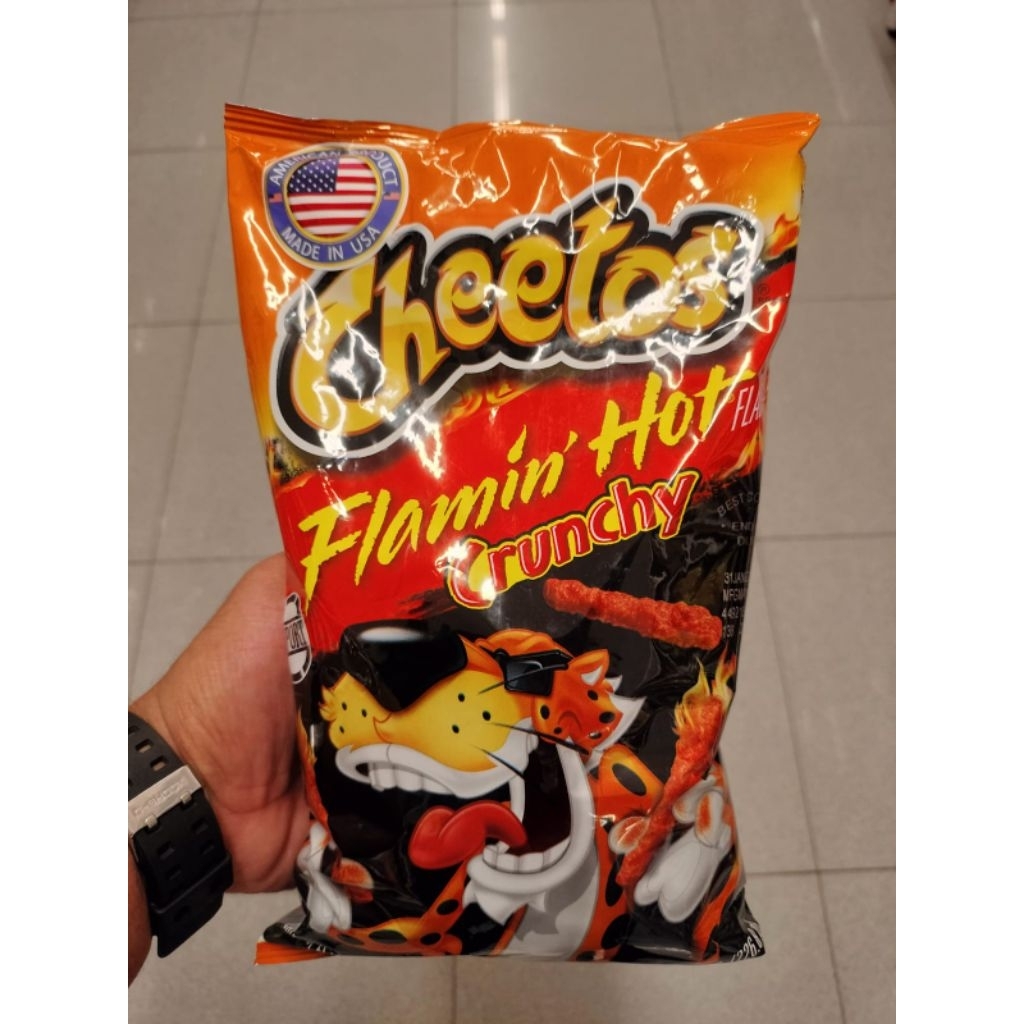 

CHEETOS CRUNCHY FLAMIN HOT 8OZ/PCS