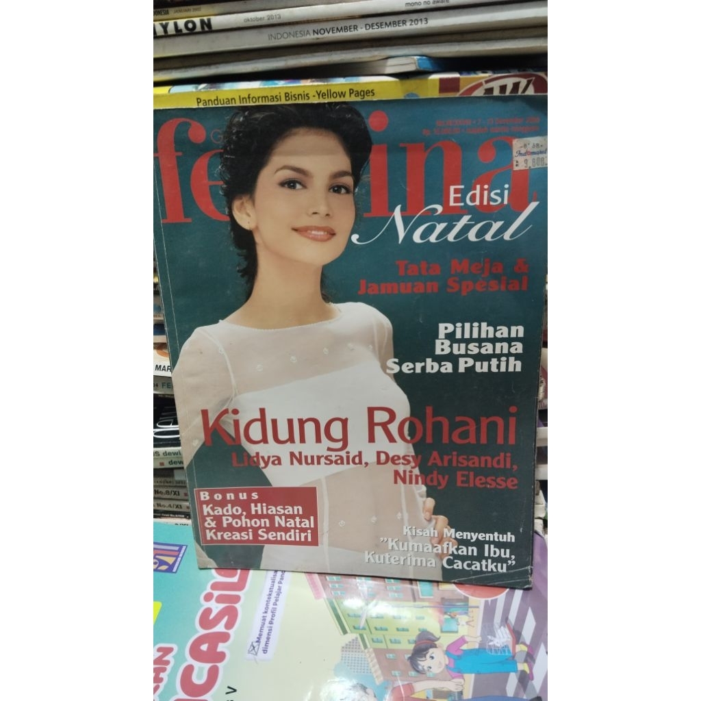 MAJALAH FEMINA EDISI NATAL
